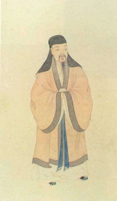 名人汤显祖画像