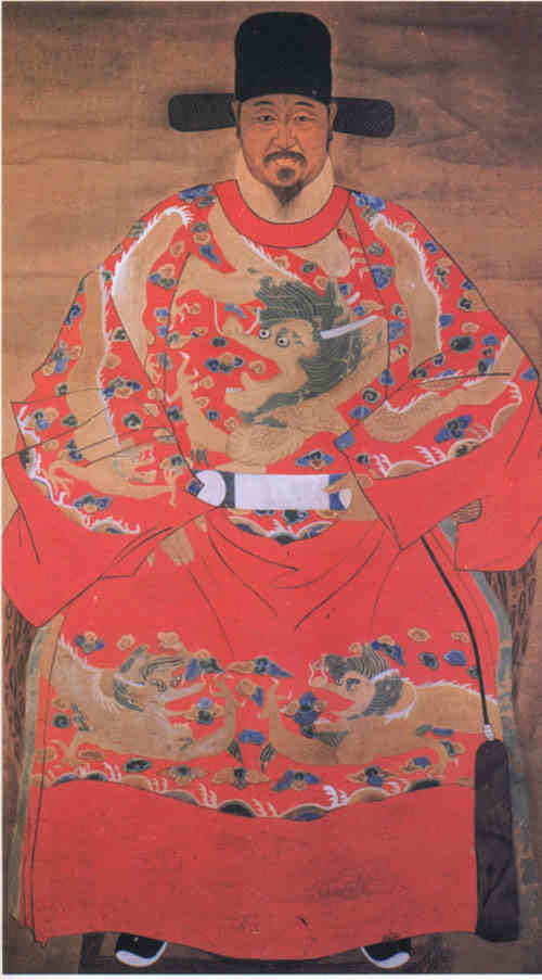 名人戚继光的画像