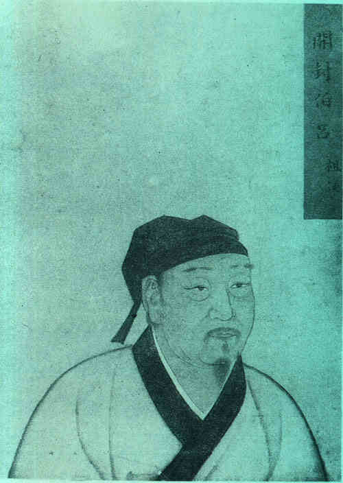 名人吕祖谦画像