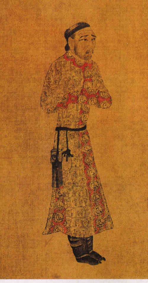 名人禄东赞的画像