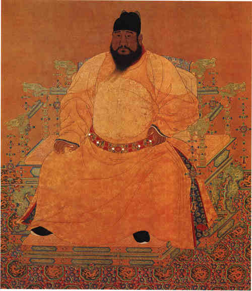 名人朱瞻基画像