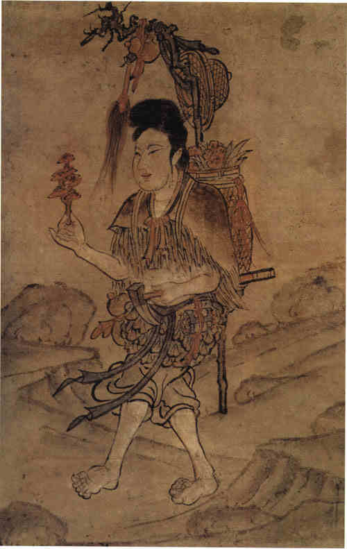 名人神农氏画像