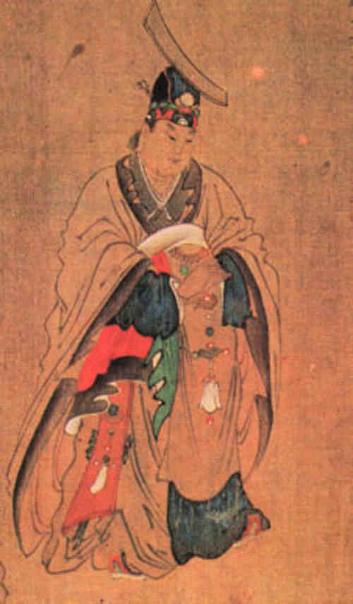 名人秦琼的画像