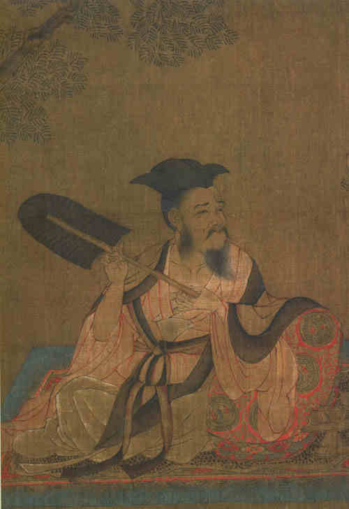 名人阮籍的画像