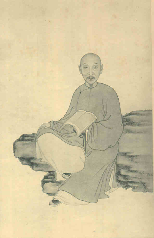 名人傅山的画像