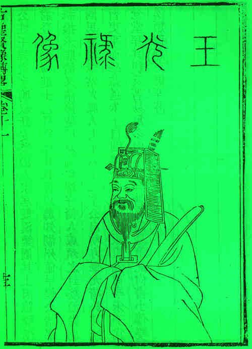 名人王炎画像