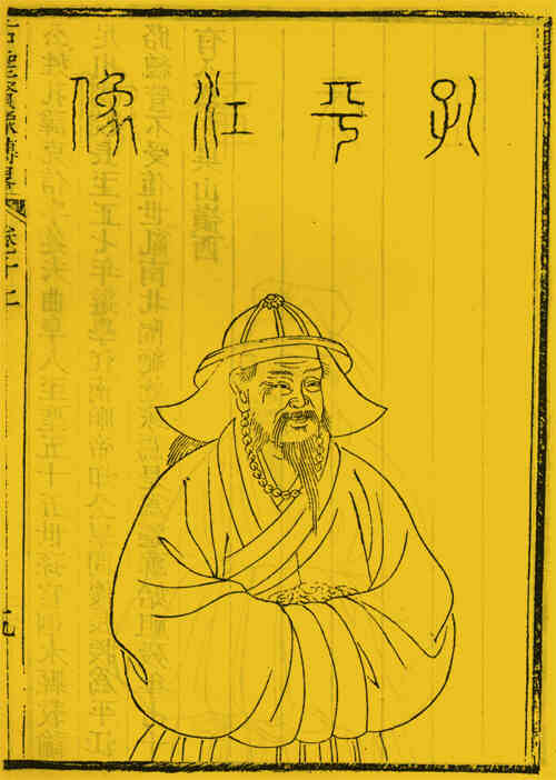 名人孔克信的画像