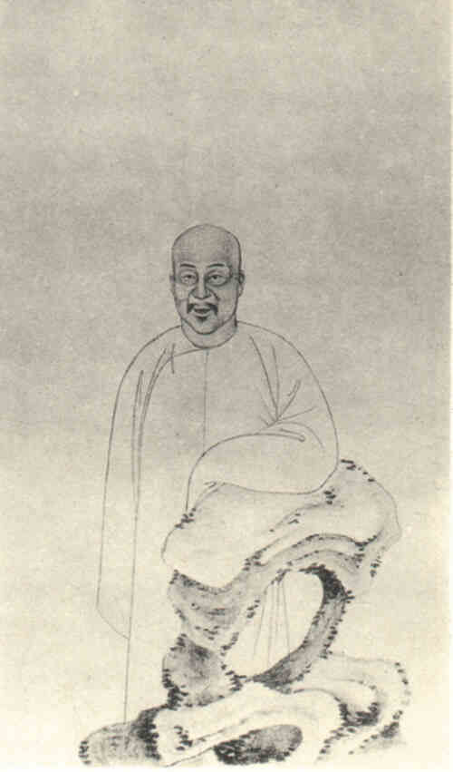 名人张穆画像