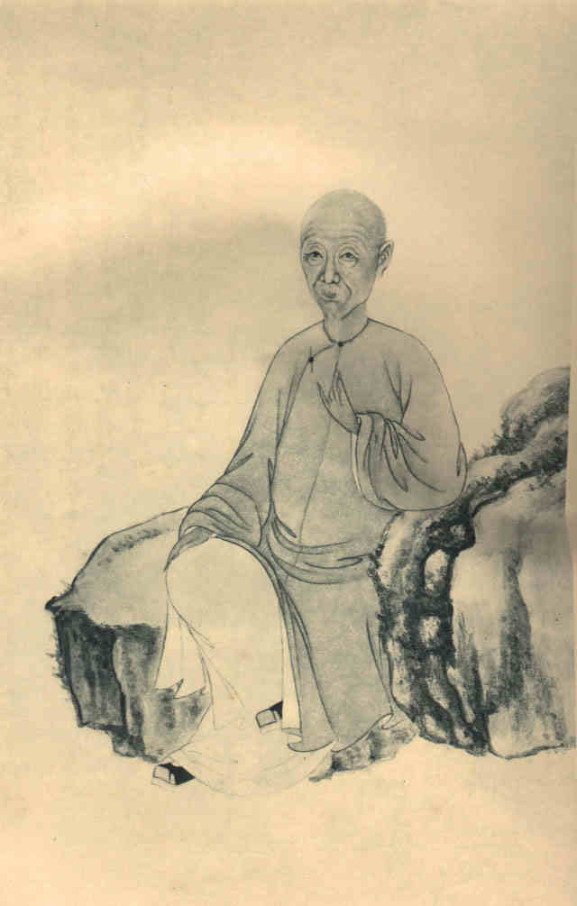 名人秦松龄画像