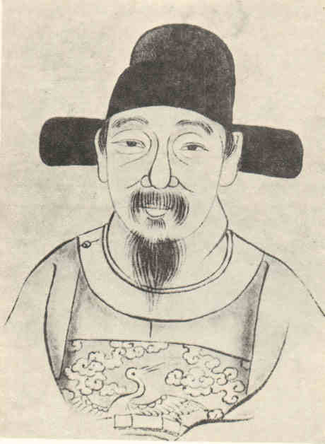 名人祁彪佳的画像