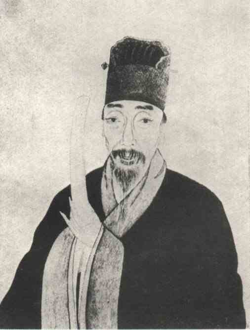 名人刘宗周画像