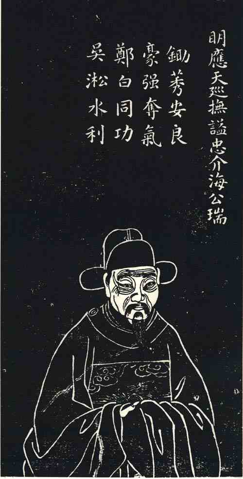 名人海瑞画像