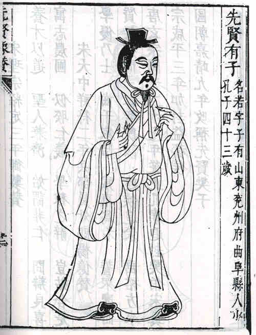 名人有若的画像