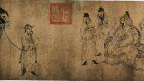 名人孛儿只斤·妥懽贴睦尔的画像