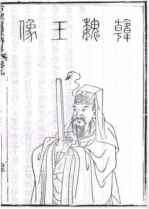 名人韩琦的画像