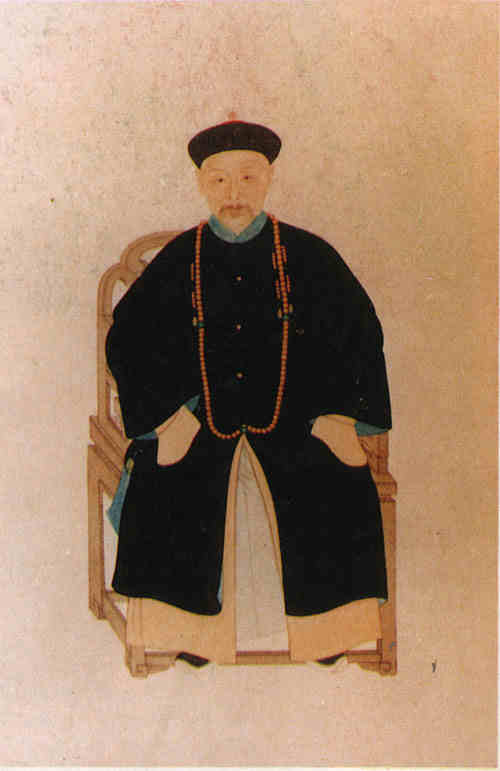 名人鄂尔泰画像