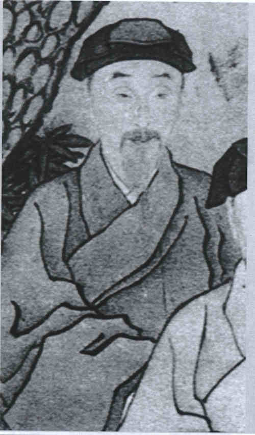 名人程嘉燧画像