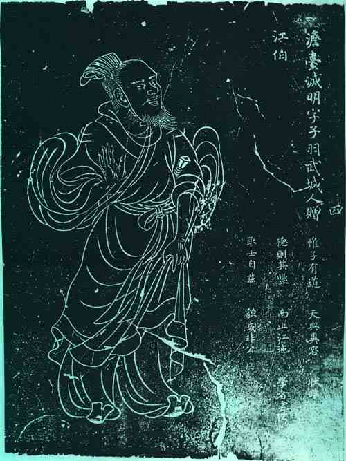 名人澹台灭明的画像