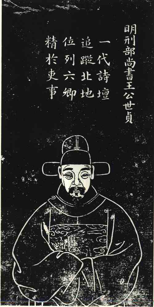 名人王世贞画像