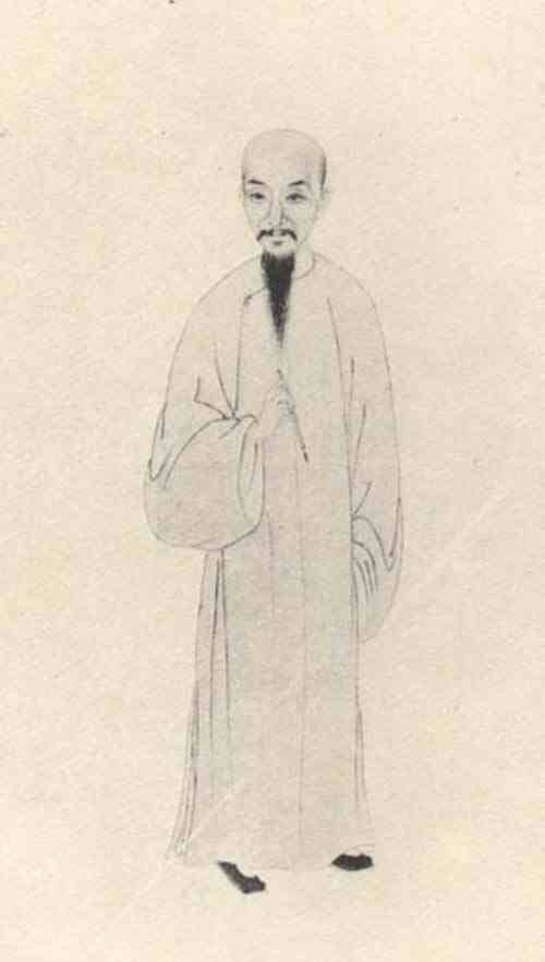 名人王芑孙画像