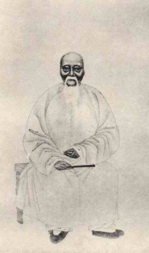 名人王闿运画像
