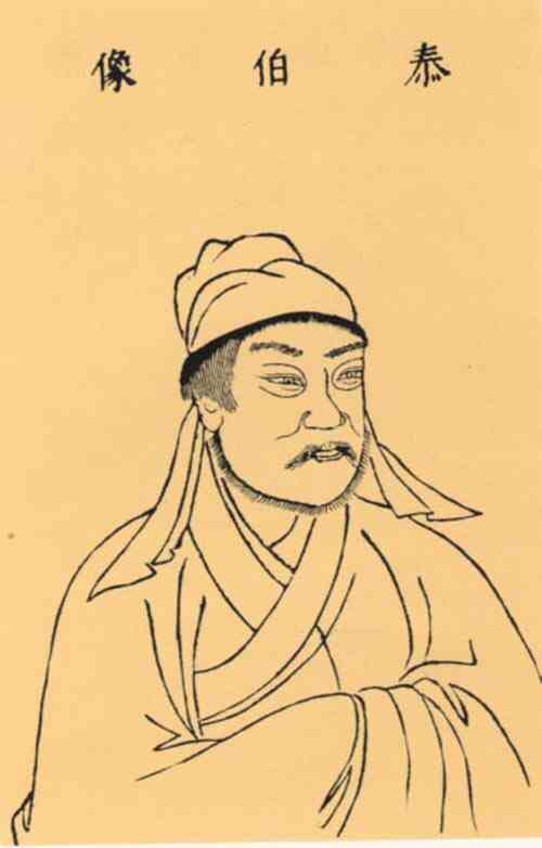名人泰伯画像