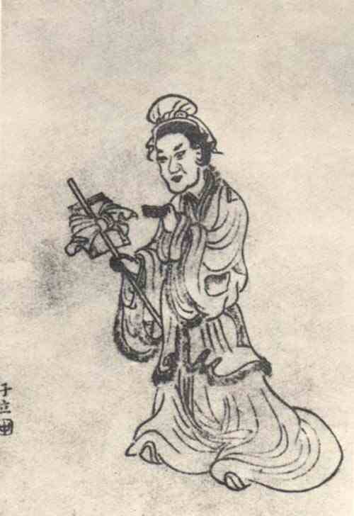 名人苏秦的画像