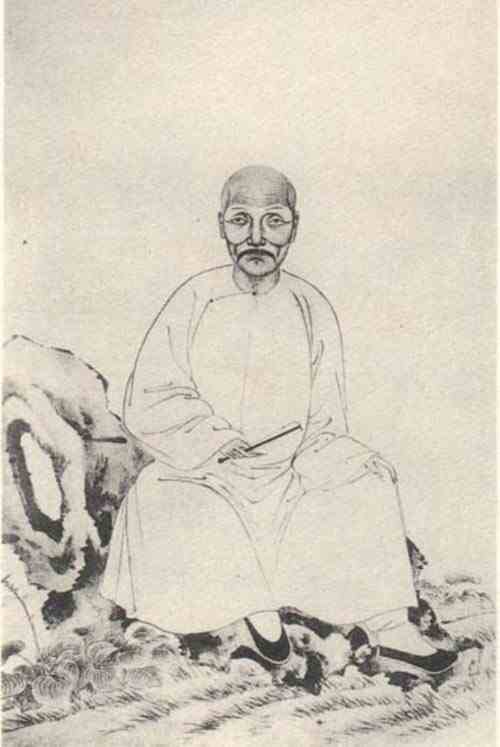 名人钱仪吉画像