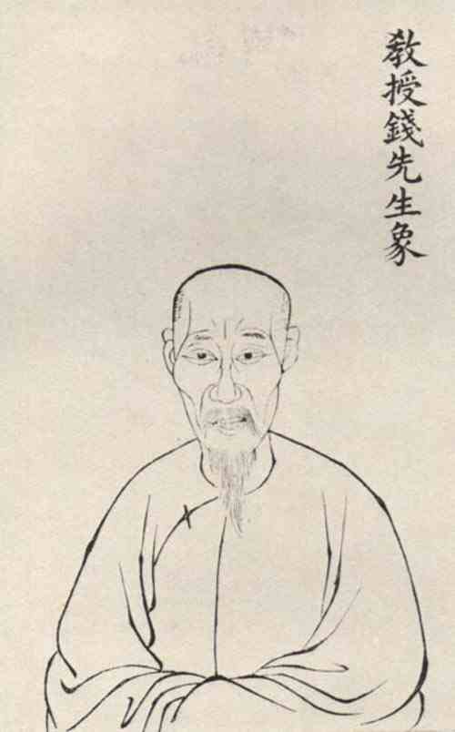 名人钱塘画像
