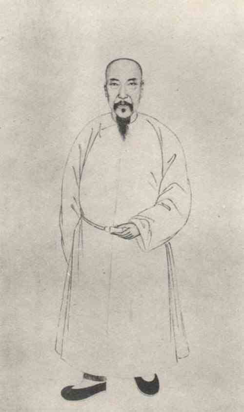 名人钱泰吉画像