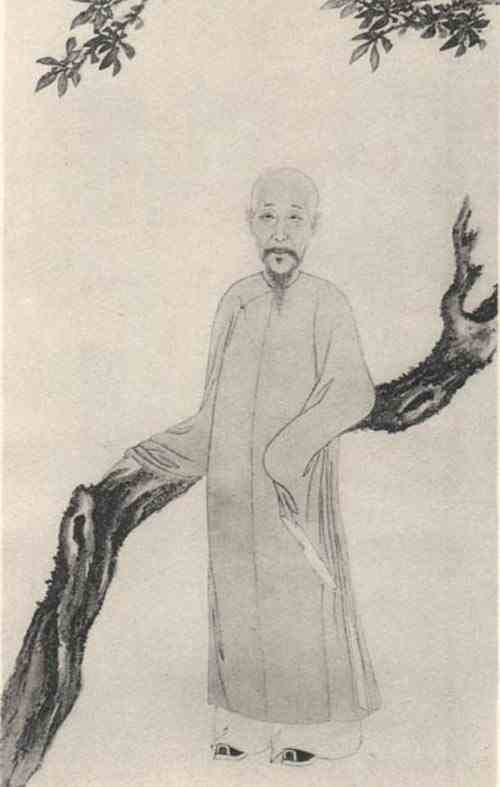 名人钱琦画像