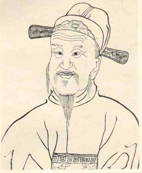 名人潘恩画像