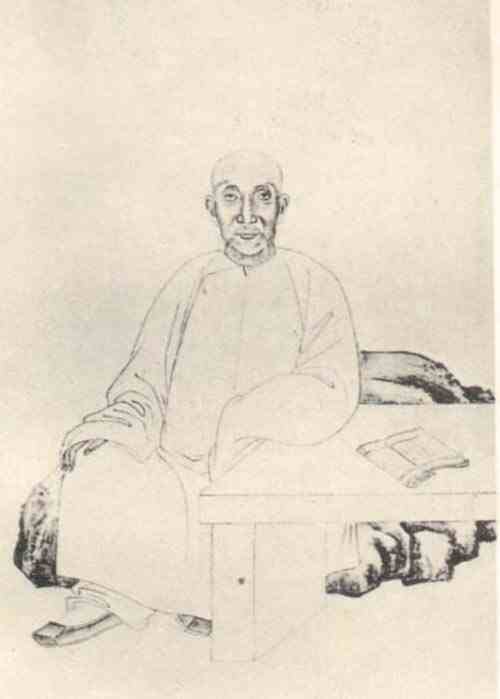 名人莫友芝的画像