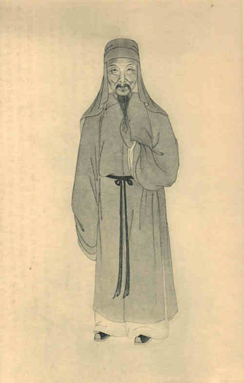 名人冒襄画像