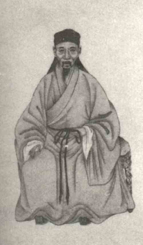 名人吕留良画像