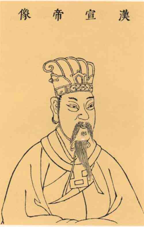 名人刘询画像