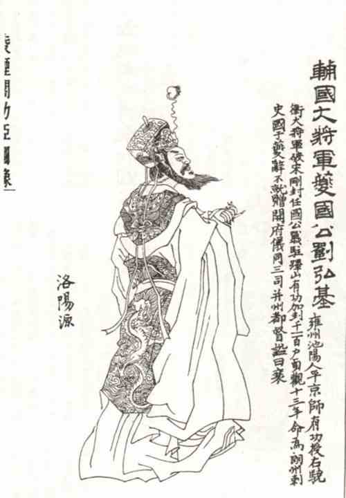 名人刘弘基画像