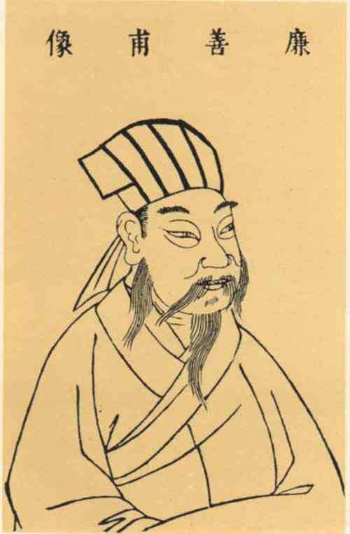 名人廉希宪画像
