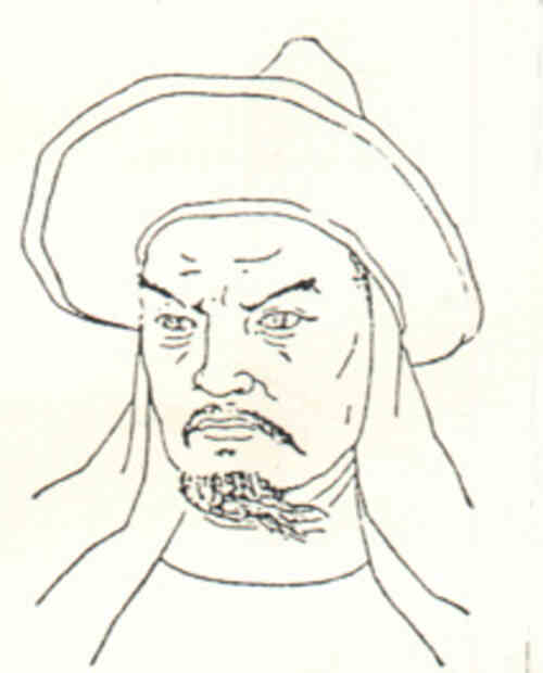 名人李自成画像