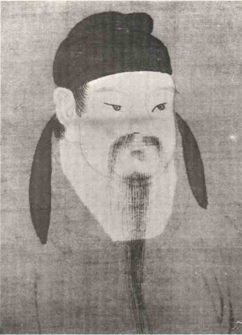 名人李靖画像