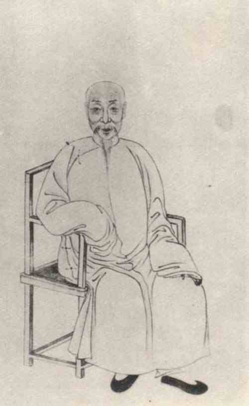 名人李绂画像