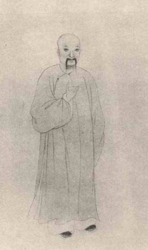 名人朱孝纯画像