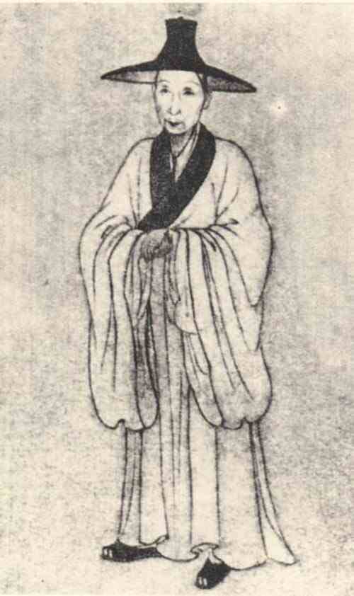 名人朱耷画像