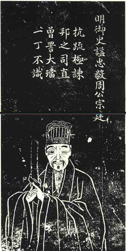 名人周宗建画像