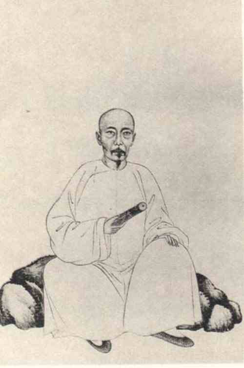 名人郑文焯画像