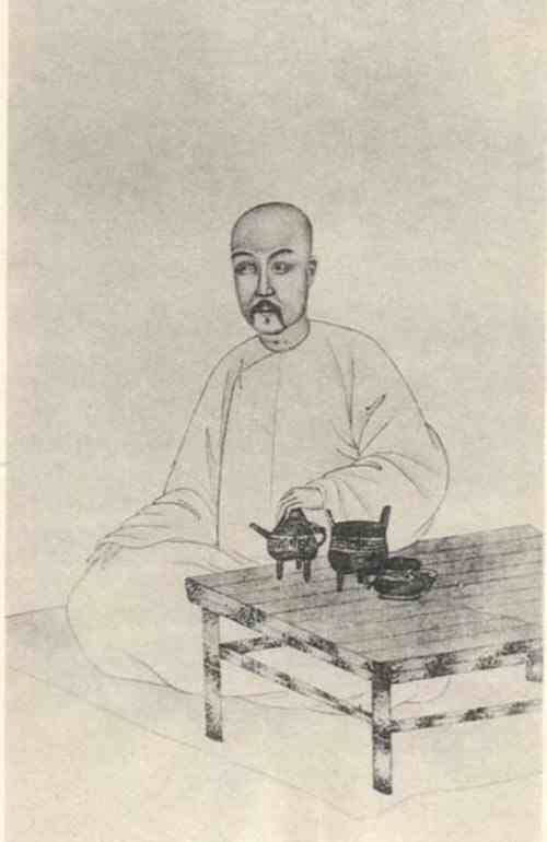 名人赵之琛画像