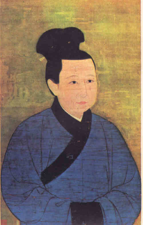 名人赵煦孟皇后画像