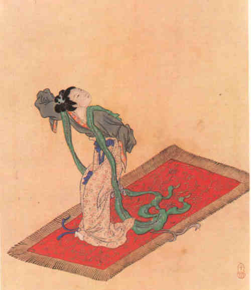 名人赵飞燕的画像