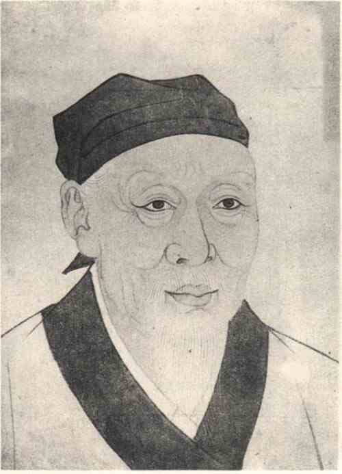 名人赵秉文画像