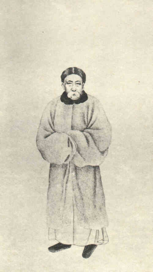 名人张裕钊画像